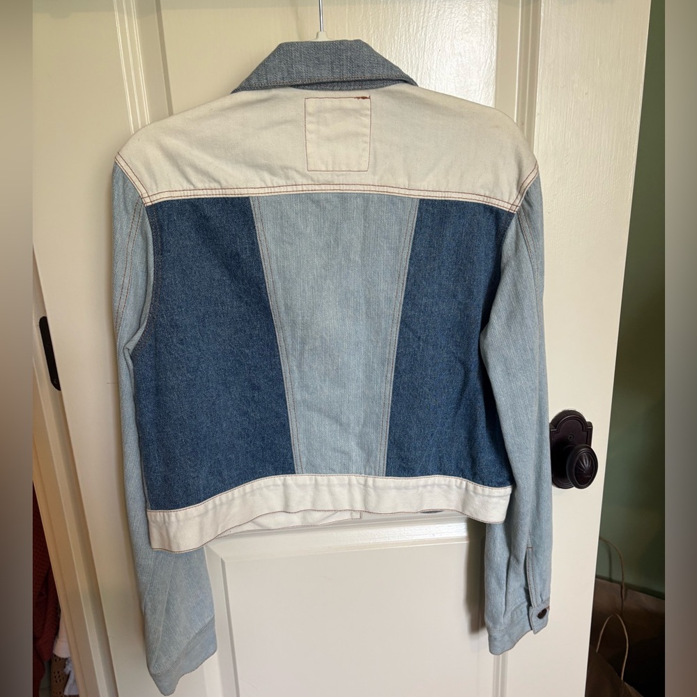 Denim Patchwork Jacket - image 3